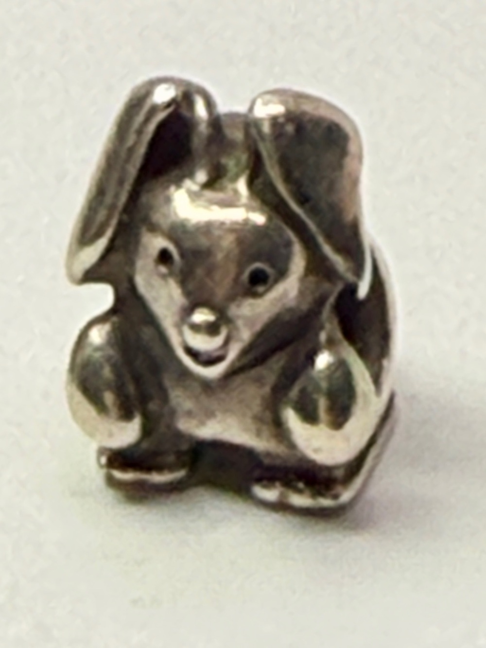 Retired Pandora Bunny Rabbit Charm 790389 Sterling Silver ALE